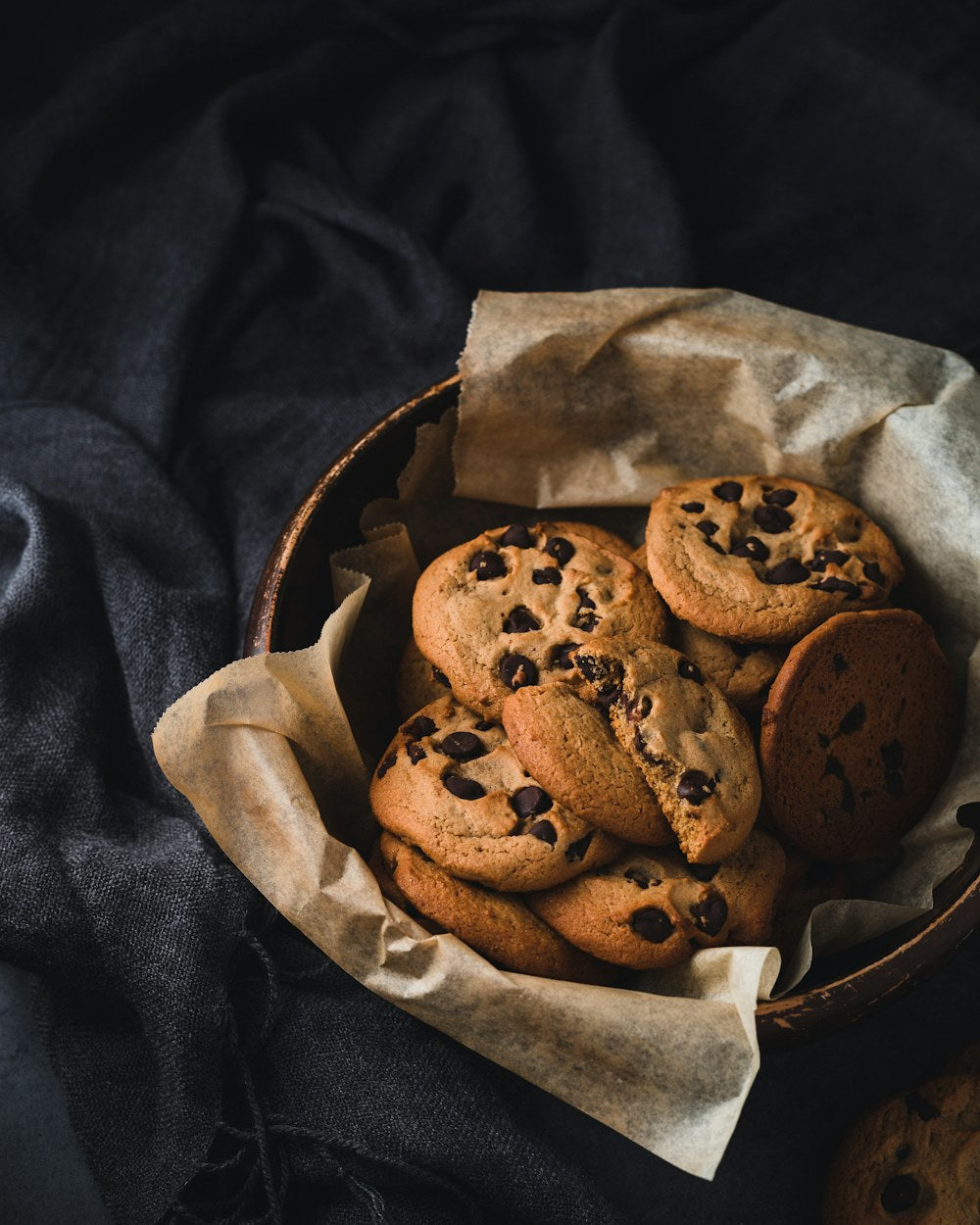 Brown butter cookie box